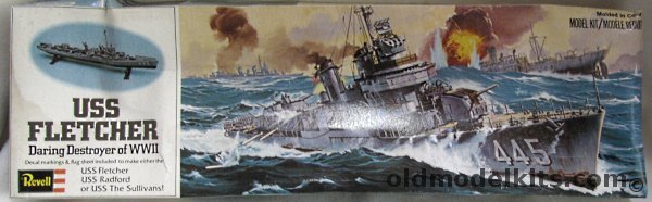 Revell 1/301 USS Fletcher - Radford - The Sullivans, H458 plastic model kit